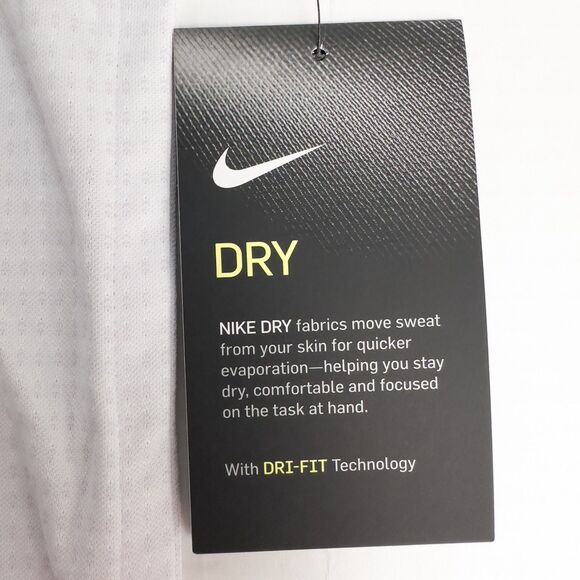 Nike Dry Victory Textured Sleeveless Golf Polo Womens Large Light Purple CI9809 - Picture 7 of 16